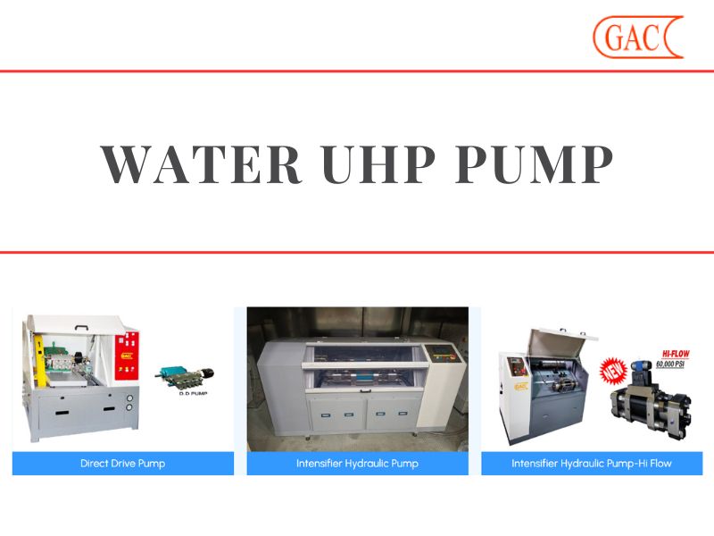 Water UHP Pump Technology: Operations and Applications